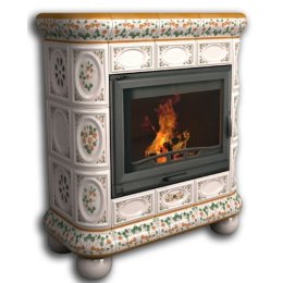 Каминная облицовка КимрПечь Медальон пристенная Физалис